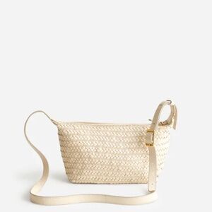 Madewell handwoven Sling Crossbody Bag in Alabaster